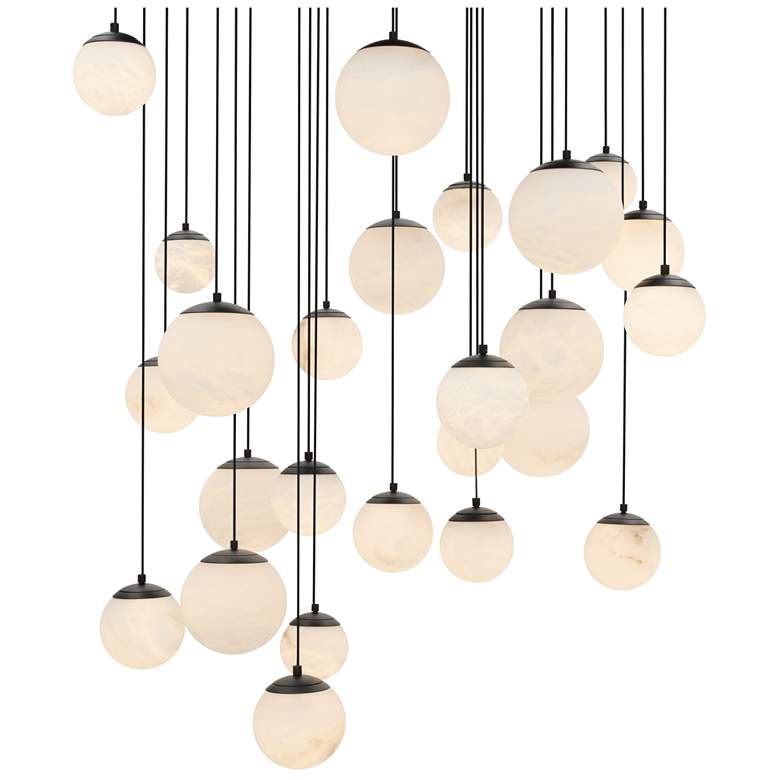 Image 1 Modern Forms Pisces 25 Light Selectable CCT in Black