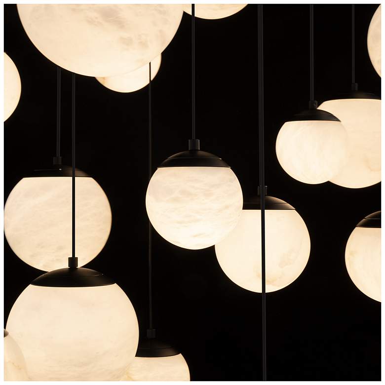 Image 3 Modern Forms Pisces 25 Light Selectable CCT in Black more views