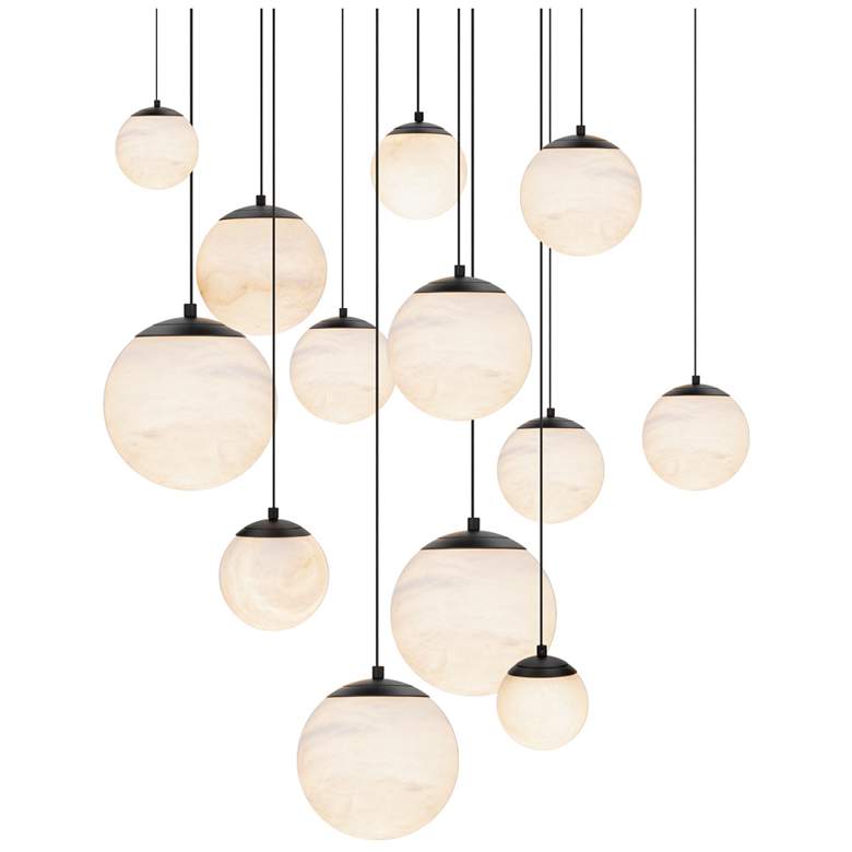Image 1 Modern Forms Pisces Black 2700-3000-3500-4000K