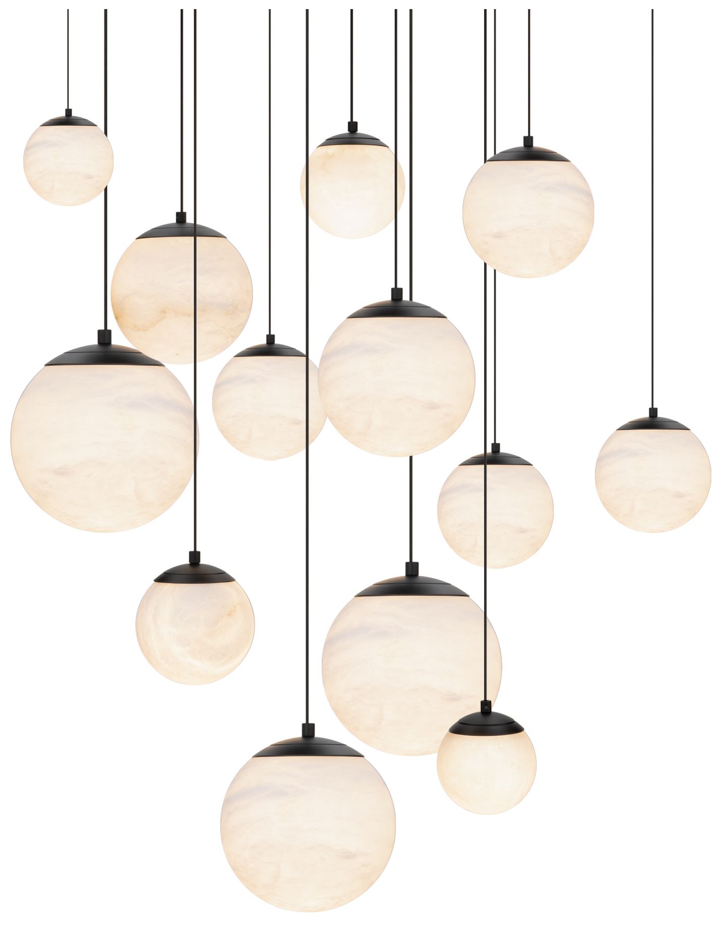 Modern Forms Pisces Black Collection