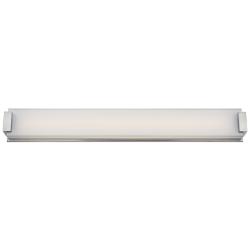 Modern Forms Polar 40&quot; Wide Brushed Nickel LED Bath Light