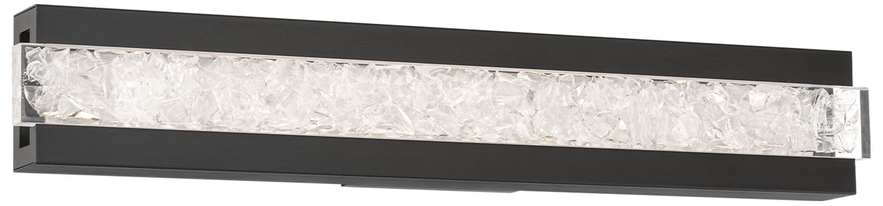 Modern Forms Posh 29" Wide Black LED Vanity Bath Light