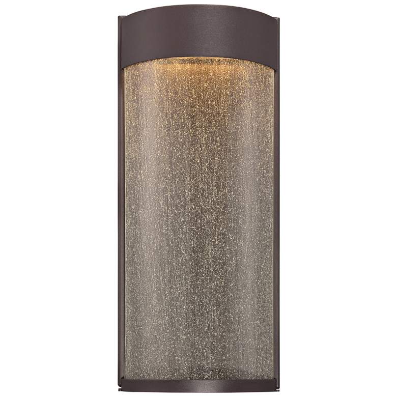 Image 1 Modern Forms Rain 16 inch High Bronze LED Outdoor Wall Light