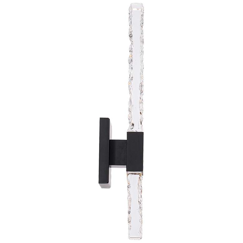 Image 5 Modern Forms Reflect 18" High Black LED Outdoor Wall Light more views