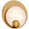 Modern Forms Rowlings 10" High Aged Brass LED Wall Sconce