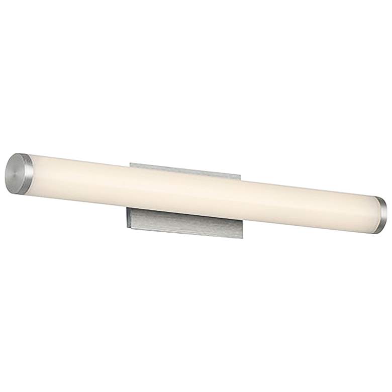 Image 2 Modern Forms Sabre 19 1/4"W Brushed Aluminum LED Bath Light more views