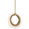 Modern Forms Serenity 10" Wide Aged Brass LED Mini Pendant