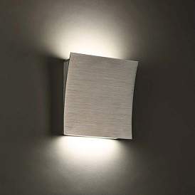 Image3 of Modern Forms Slide 10" High Brushed Aluminum LED Wall Sconce more views