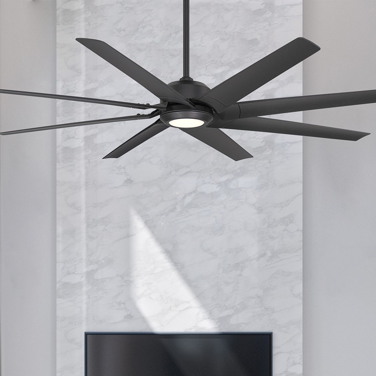 Modern Forms Smart Fans Roboto XL Black Collection