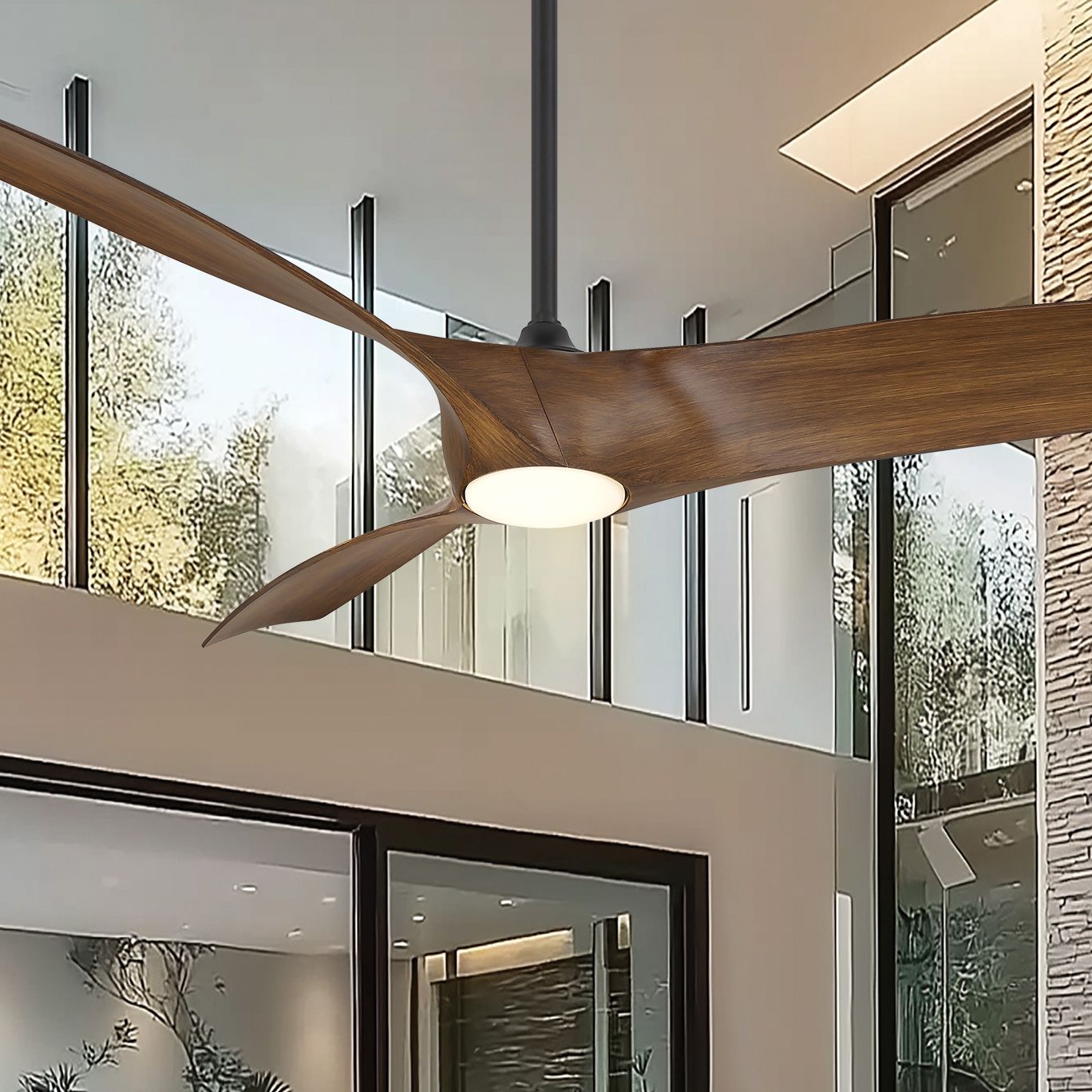 Modern Forms Smart Fans Zephyr Black Collection