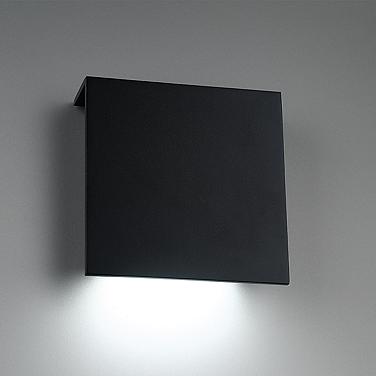 Modern Forms Square 10" High Black LED Outdoor Wall Light