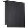 2_Modern Forms Square 10" High Black LED Outdoor Wall Light