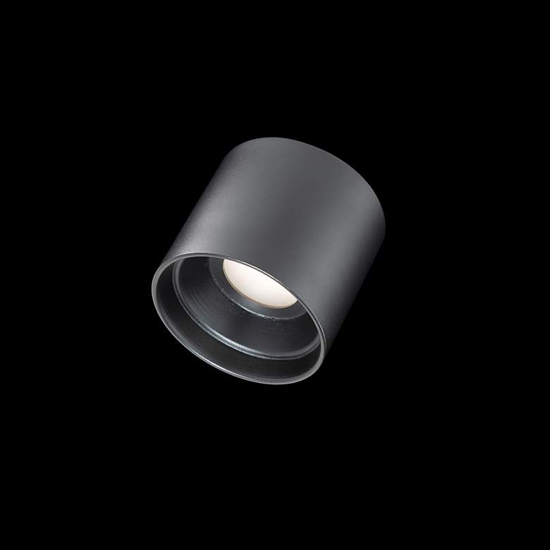Image 5 Modern Forms Squat 5" Wide Black 4000K LED Outdoor Ceiling Light more views