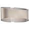 Modern Forms Swerve 5" High Brushed Nickel LED Wall Sconce