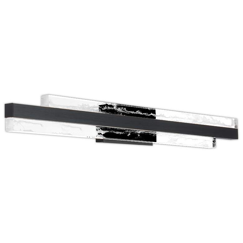 Image 2 Modern Forms Tandem 27" Wide Black LED Vanity Bath Light