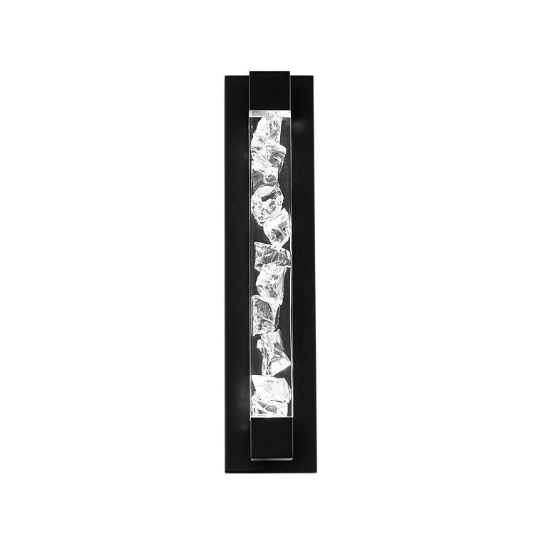Image 3 Modern Forms Terra 20" High Black LED Wall Sconce more views
