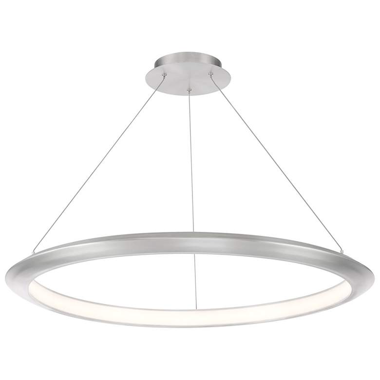 Image 1 Modern Forms The Ring Brushed Alum 3500K