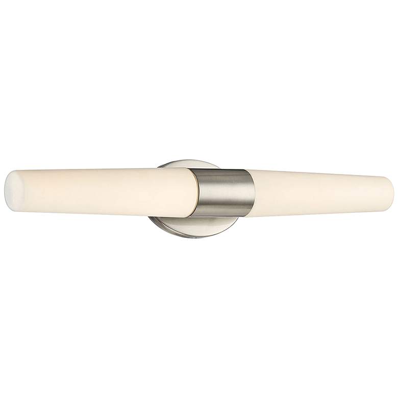 Image 2 Modern Forms Tusk 26" Wide Brushed Nickel LED Bath Light