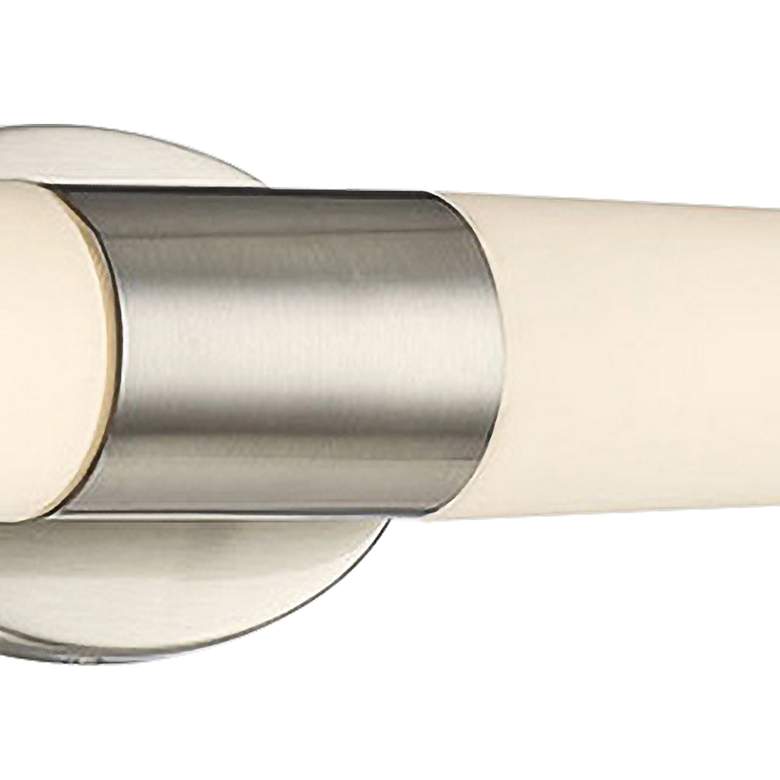 Image 3 Modern Forms Tusk 26" Wide Brushed Nickel LED Bath Light more views