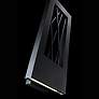 3_Modern Forms Twilight 21" High Black LED Outdoor Wall Light more views