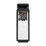 3_Modern Forms Two If By Sea 18"H Black LED Outdoor Wall Light more views