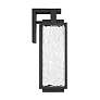 4_Modern Forms Two If By Sea 18"H Black LED Outdoor Wall Light more views
