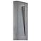 Modern Forms Urban 16" High Graphite LED Outdoor Wall Light