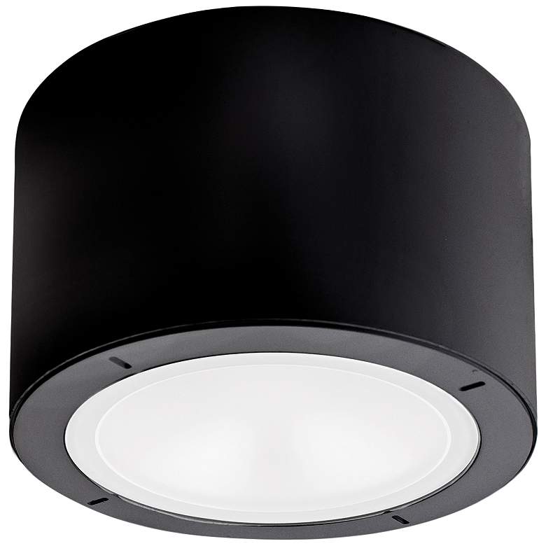 Image 1 Modern Forms Vessel 5 1/2" Wide Black LED Ceiling Light
