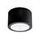 Modern Forms Vessel 5 1/2" Wide Black LED Ceiling Light