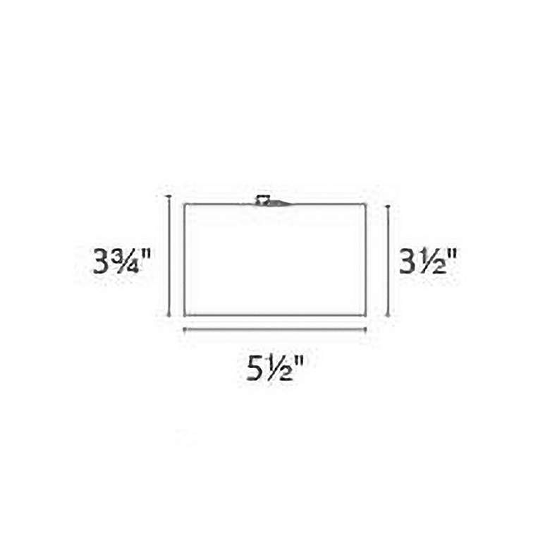 Image 3 Modern Forms Vessel 5 1/2" Wide Black LED Ceiling Light more views