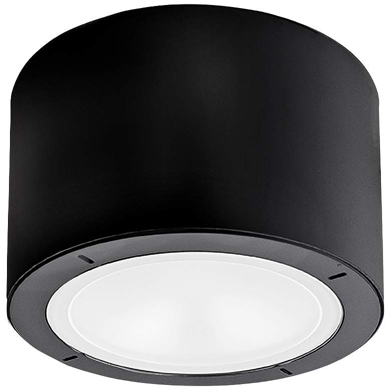 Image 2 Modern Forms Vessel 5 1/2 inchW Black LED Outdoor Ceiling Light