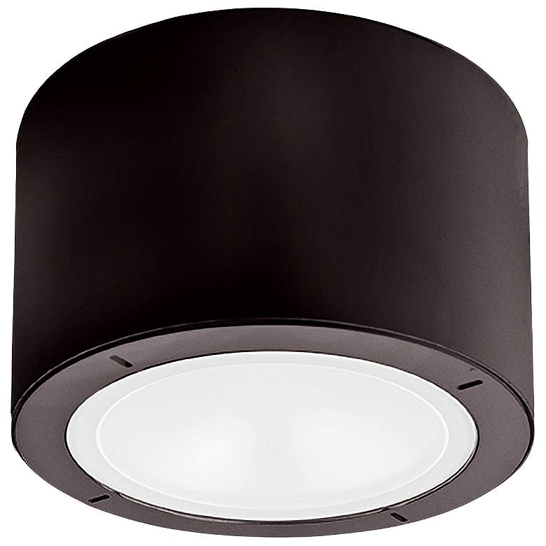 Image 1 Modern Forms Vessel 5 1/2"W Bronze LED Outdoor Ceiling Light