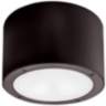 Modern Forms Vessel 5 1/2"W Bronze LED Outdoor Ceiling Light