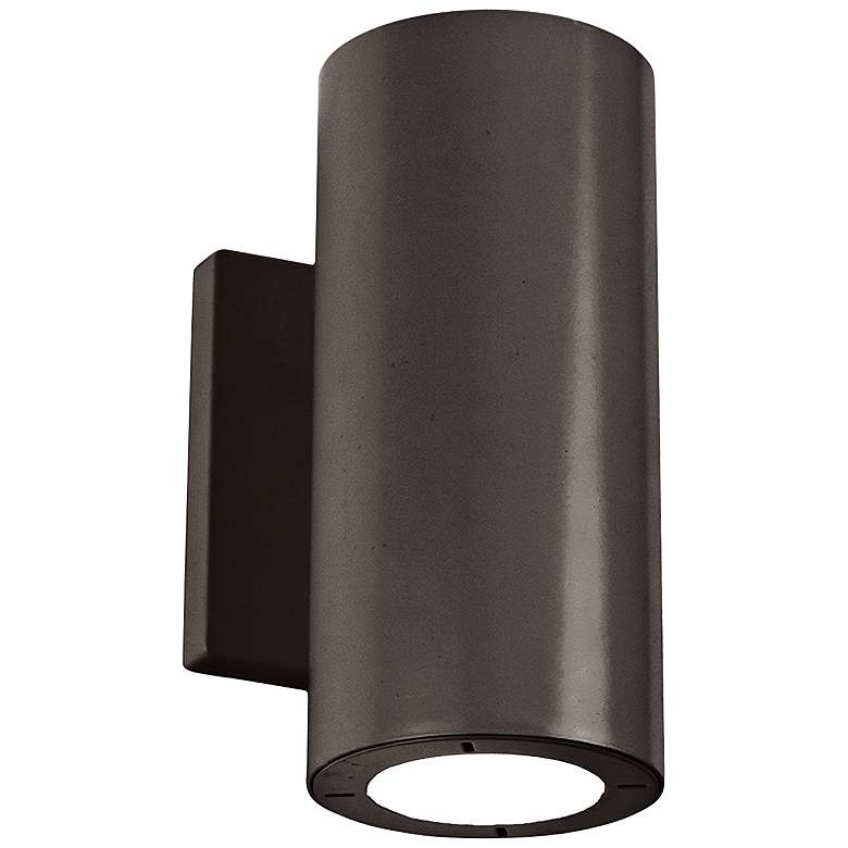 Image 1 Modern Forms Vessel 7 1/2"H Bronze LED Outdoor Wall Light