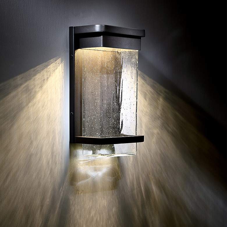 Image 2 Modern Forms Vitrine 12 inch High Bronze LED Outdoor Wall Light more views