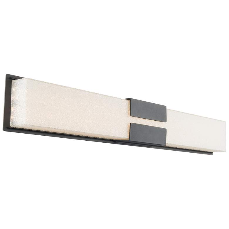 Image 1 Modern Forms Vodka 37" Wide Black LED Bath Light