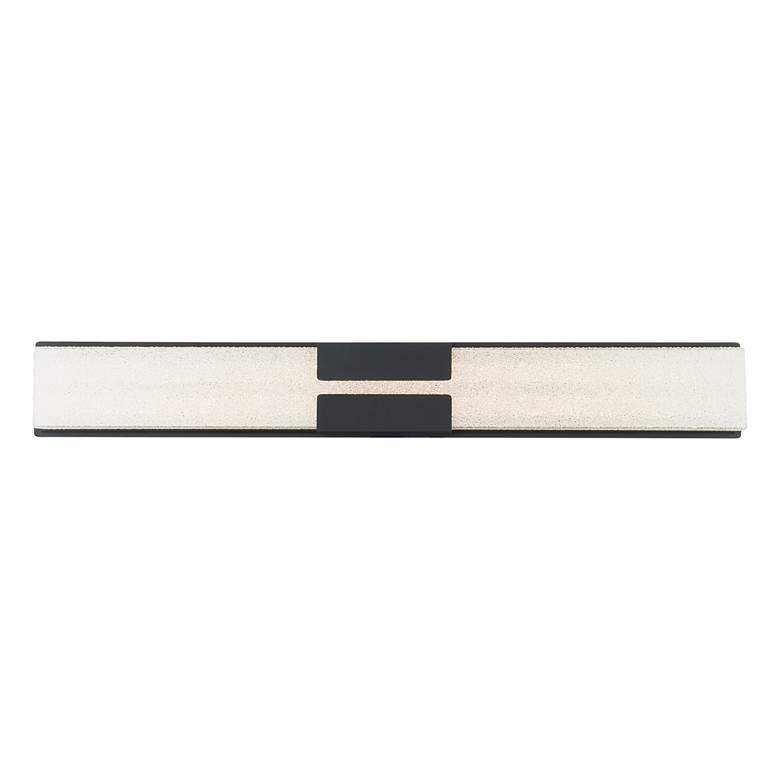 Image 2 Modern Forms Vodka 37" Wide Black LED Bath Light more views