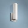 Modern Forms Vogue 11" High Brushed Nickel LED Wall Sconce