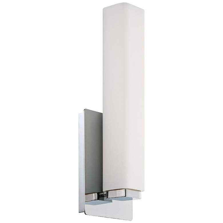 Image 1 Modern Forms Vogue 15" High Chrome LED Wall Sconce
