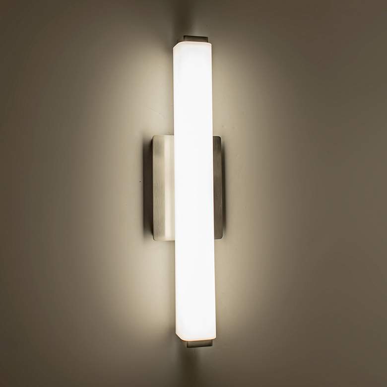 Image 1 Modern Forms Vogue 20" Wide Brushed Nickel LED Bath Light