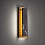 1_Modern Forms Zurich 18"High Golden Black LED Wall Sconce