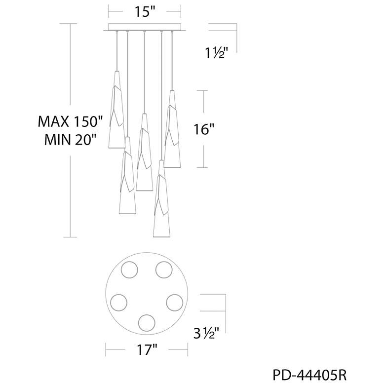 Image 5 Modern FormsKilt Black 2700-3000-3500-4000K more views