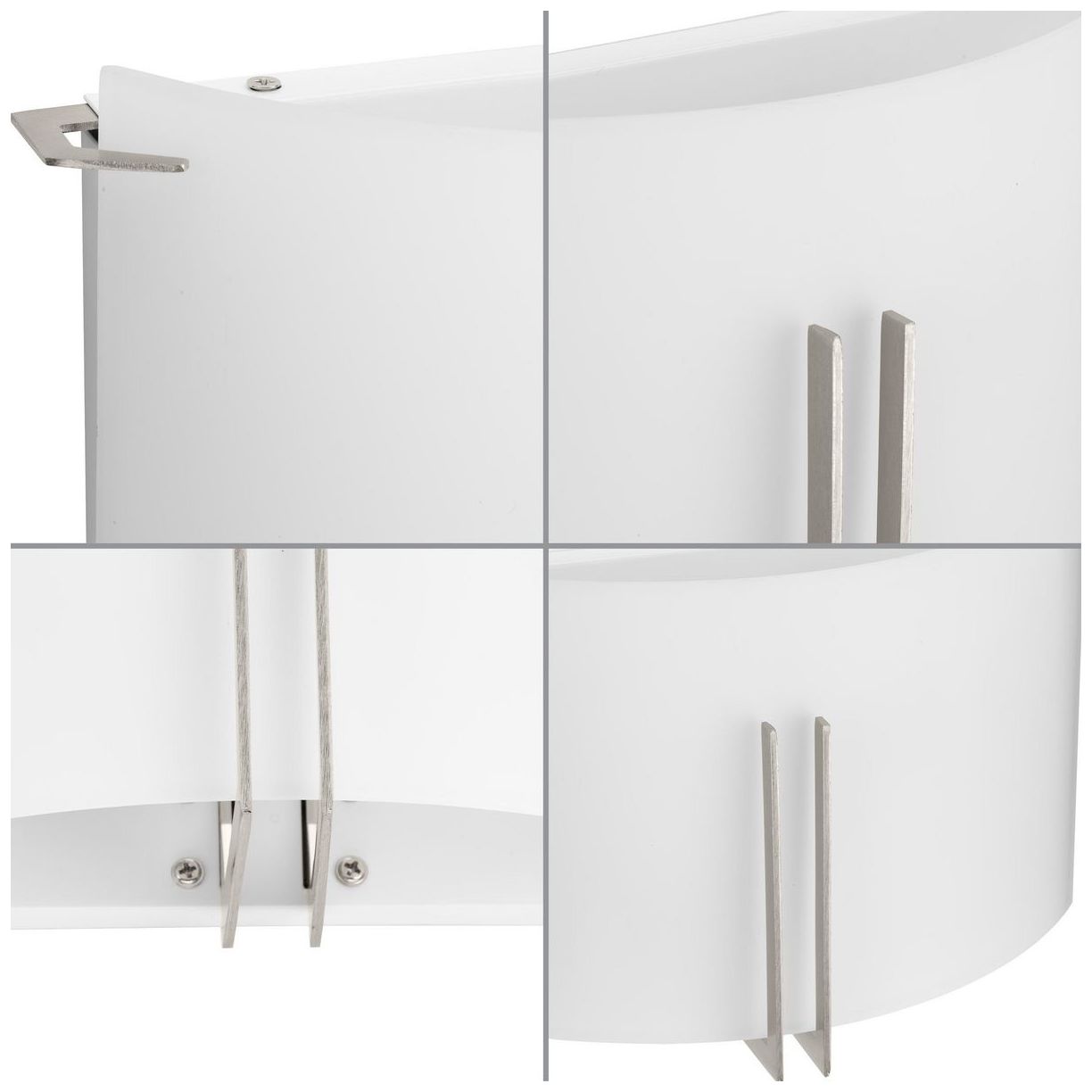 Image 5 Modern Glass Sconce Two-Light Wall Sconce more views