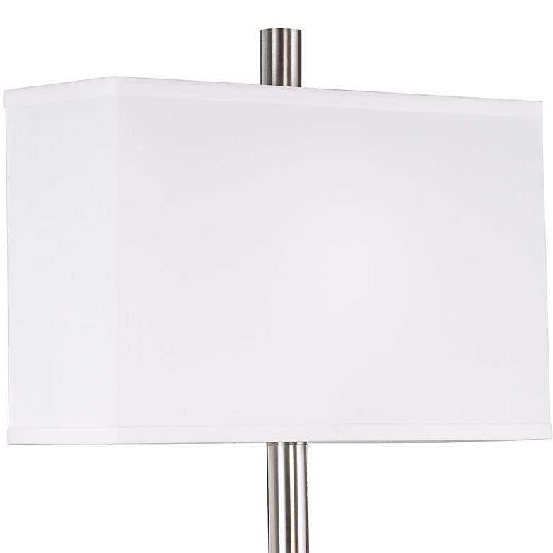 Image 2 Modern Headboard Plug-In Wall Lamp with Outlet and USB Port more views