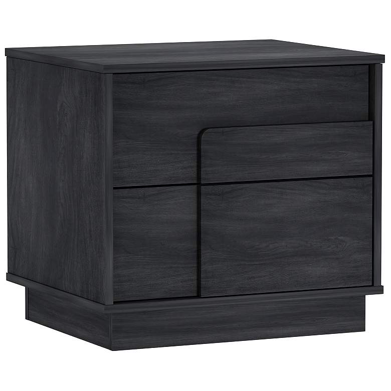 Image 6 Modern Horizon Nightstand with Easy Snap Assembly and 2 Full Extension in more views