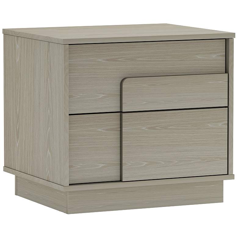 Image 6 Modern Horizon Nightstand with Easy Snap Assembly and 2 Full Extension in more views