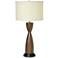 Modern Hourglass Light Kona Outlet Plug Table Lamp