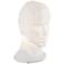 Modern Man 10 1/4" High White Porcelain Accent Lamp