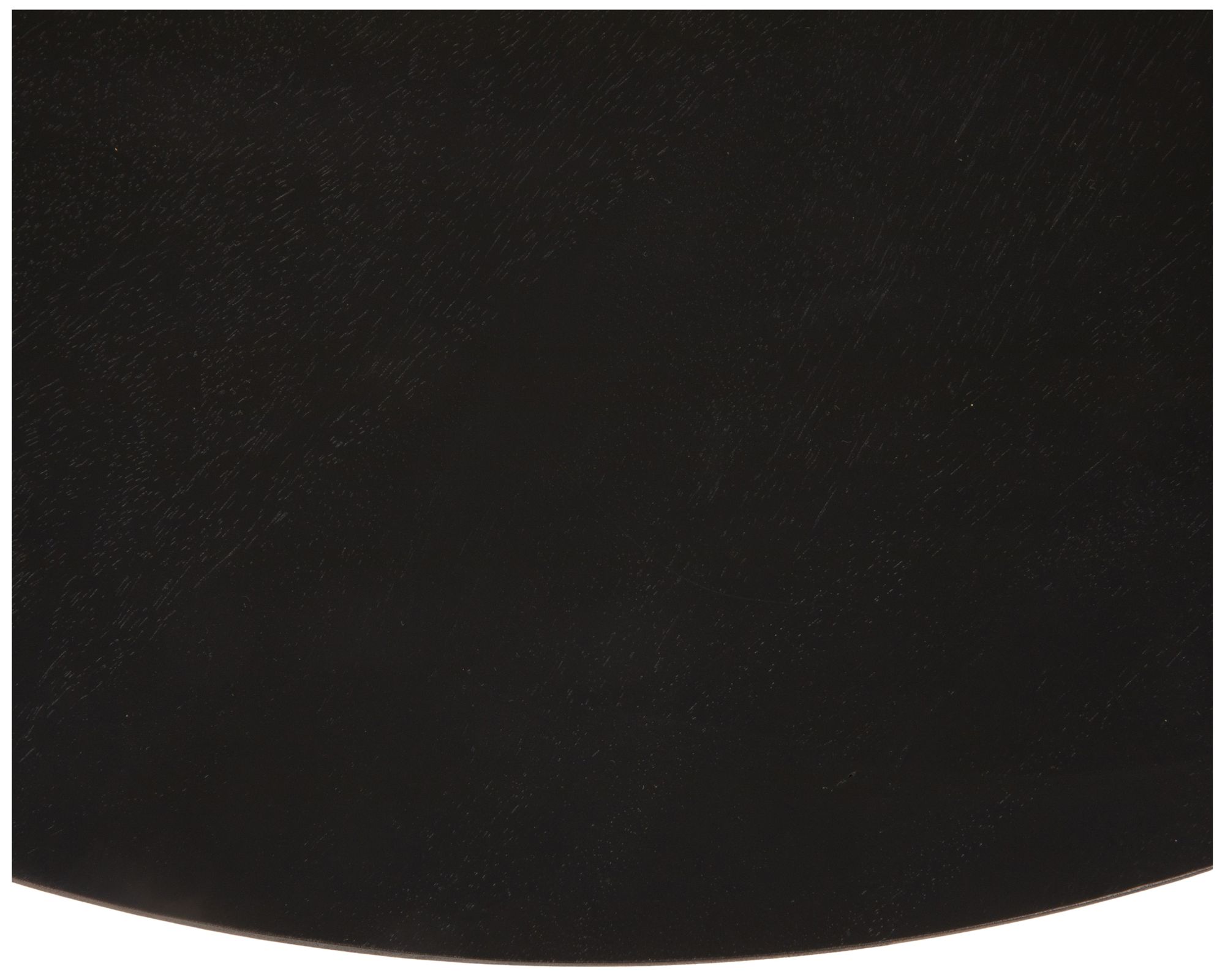 Image 4 Modern Mango Wood Round Accent Table, Black more views