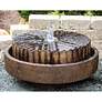 Watch A Video About the Modern Millstone Relic Lava LED Outdoor Fountain